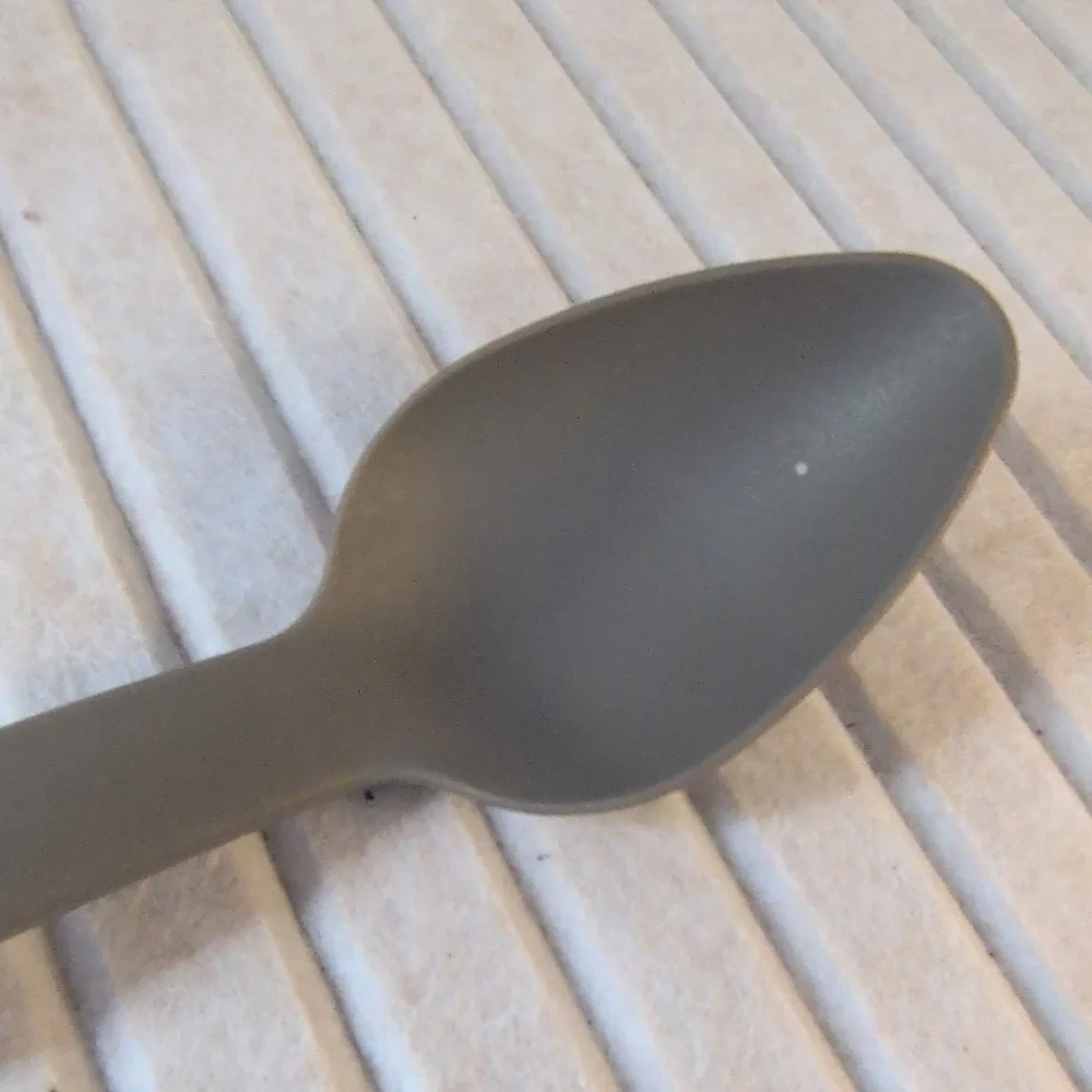 Rachael Ray Gray Plastic Cooking Spoon Kitchen Utensil